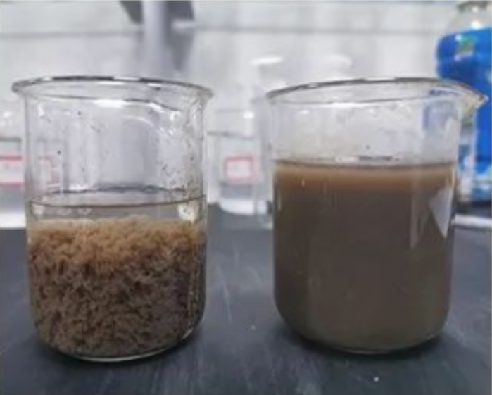 絮凝剂使用前后对比-东保絮凝剂